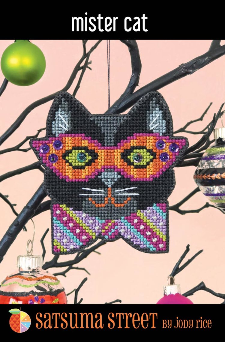 Mister Cat Ornament - FULL KIT